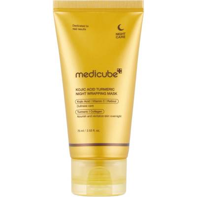 Medicube Kojic Acid Turmeric Night Wrapping Mask - Осветляваща Нощна Маска 75ml