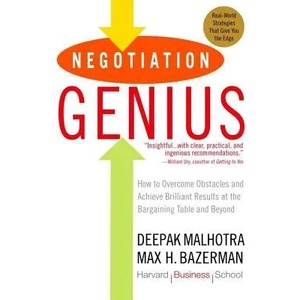 Negotiation Genius (ISBN: 9780553384116)