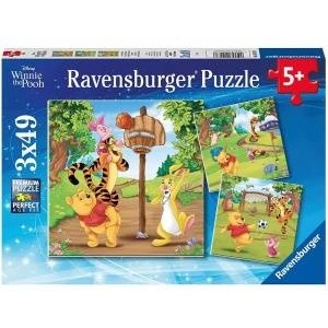 Ravensburger Disney Winnie the Pooh puzzle 3x49pcs