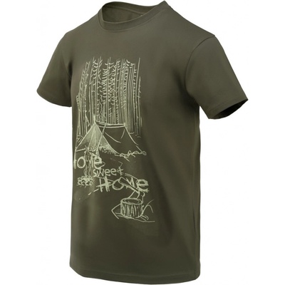 Helikon-Tex T-Shirt Home Sweet Home zelená