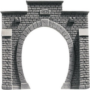 Noch 58051 PROFI plus H0 portál tunela 1kolejná hotový model z tvrdej peny 58051