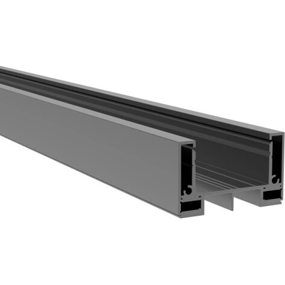 umakov-cz Set hliníkového plotového adaptéru MODEL46 pro plotové žaluzie, 1200 mm – Antracit RAL 7016 – Hledejceny.cz