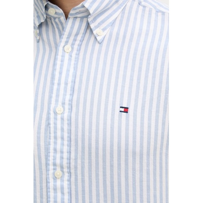 Tommy Hilfiger риза мъжка с лен (MW0MW42449)