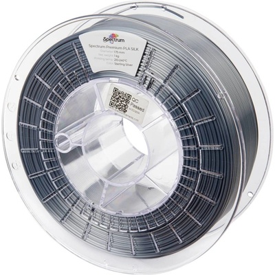 Spectrum PLA Silk, 1,75mm, 1000g, 80444, sterling silver