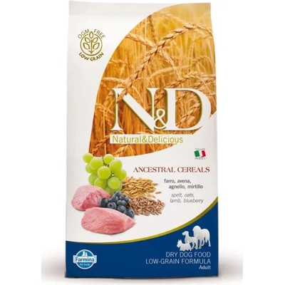 N&D Low Grain Adult Lamb&Blueberry 2,5 kg
