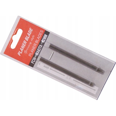 Nože do elektrickej hobľovačky 82 mm HSS vymeniteľné čepele 2 ks Silver S0109B