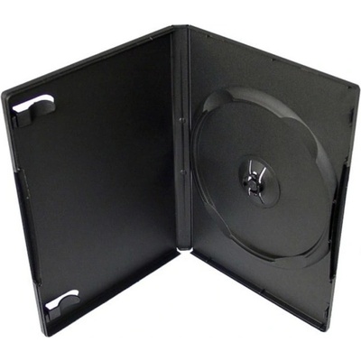 Obal na CD/DVD Cover IT Krabička na 1ks, černá, 14mm,10ks/bal (27081P10) – Zboží Živě