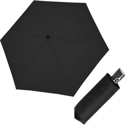 Doppler Fiber Micro Flat uni dámský/pánský plně automatický deštník černý – Hledejceny.cz