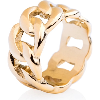 Franco Bene Chain prsten pozlacený 5778