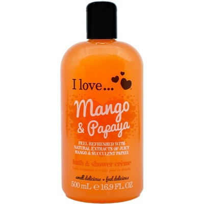I Love Cosmetics Mango & Papaya Bath & Shower Creme 500 ml