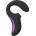 LELO Двойно стимулиращ звуков масажор черен Lelo Enigma