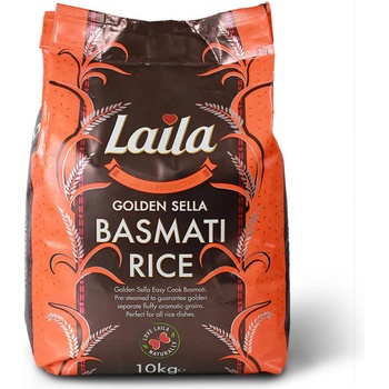 Laila Foods Basmati ryža GOLDEN SELLA 10000 g