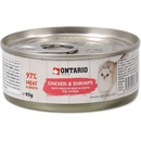 Ontario Cat Junior Chicken Pieces & Shrimp 95 g