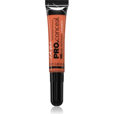 L.A. GIRL COSMETICS HD Pro. Conceal течен коректор цвят Orange Corrector 8 гр