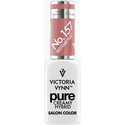 VICTORIA VYNN Hybridní gel lak PURE CREAMY HYBRID 157 Bedtime Flirt 8 ml