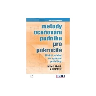 Metody oceňování podniku pro pokročilé