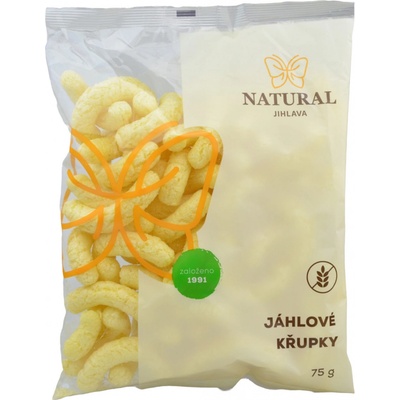 Natural Jihlava Křupky jáhlové bez lepku Natural 75 g