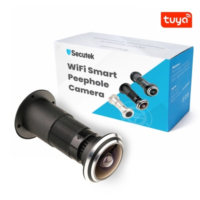 Secutek WiFi шпионка за врата Secutek SKI-DF2MP178-T
