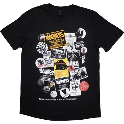 Madness Posters & Stickers čierna