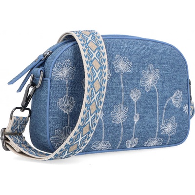 Indee kabelka crossbody 6338 M modrá