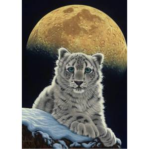 Grafika Art Puzzle - Puzzle Schimmel: Moon Leopard - 2 000 piese