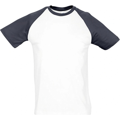 Soľs FUNKY pánské triko SL11190 White black