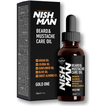 Nishman Gold One olej na bradu 30 ml