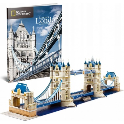 CubicFun 3D puzzle National Geographic: Tower Bridge 120 ks – Zbozi.Blesk.cz