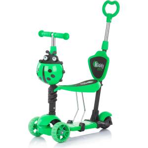Chipolino Детски скутер с дръжка Chipolino - Киди Ево, лайм (DSKIEH023LI) Тротинетка, скутер