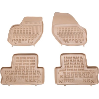 Rezaw-Plast Гумени стелки за volvo s60 / v60 / xc60 (2008-2017) - тип леген бежови (200404b)
