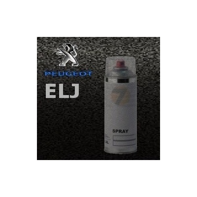 PEUGEOT ELJ METALLIC BLACK metalická barva Sprej 400ml
