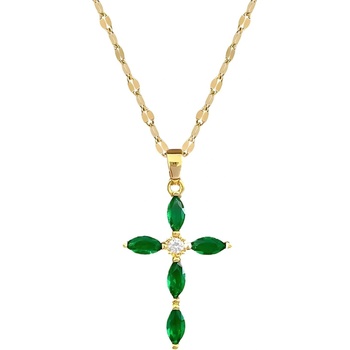 HARAHU Колие fa-29409 - Зелен kp29409 (fa-29409)