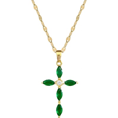 HARAHU Колие fa-29409 - Зелен kp29409 (fa-29409)