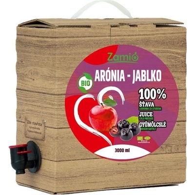 Zamio 100% ovocná šťava BIO Arónia jablko 3000 ml