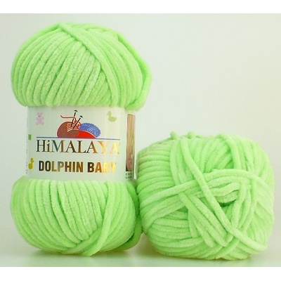 Himalaya příze Dolphin Baby 80350 svěží zelená