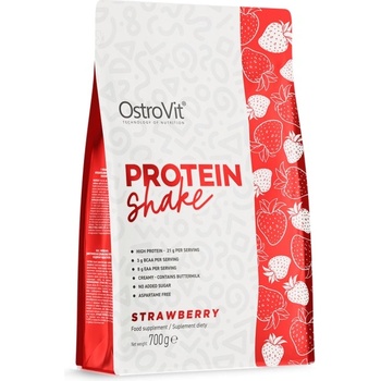 OstroVit Protein Shake | with Soy Isolate & Pea Isolate [700 грама] Ягода