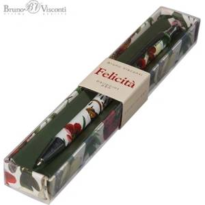 Bruno Visconti Felicita Pionies 0, 7 mm, синя, метална химикалка P3011-4508 (P3011-4508)