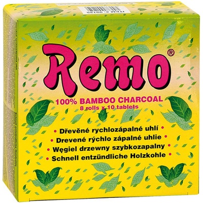 Remo 99125 Uhlíky do vodních dýmek bambusové