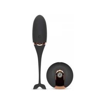 Boss of Toys Luxurious Vibrating Egg w/ Remote Control - Black