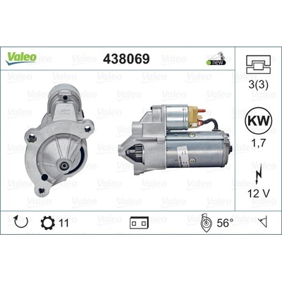 VALEO Startér 438069