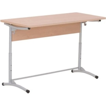 Регулируемо Ученическо Бюро Е-173 А - Идеално за Училища