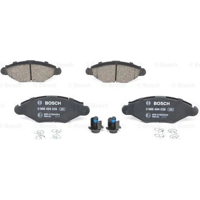 BOSCH Sada brzdových platničiek kotúčovej brzdy 0986494039