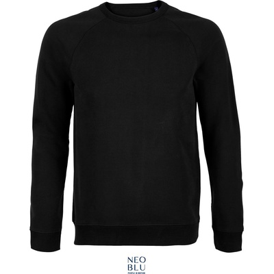 Neoblu 3194 NELSON MEN / Мъжки суитшърт с раглан - тъмночерен XXXL (243194n1113)