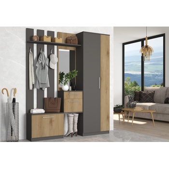 Голд - Аполо Портманто ВИГО графит/ канела страта