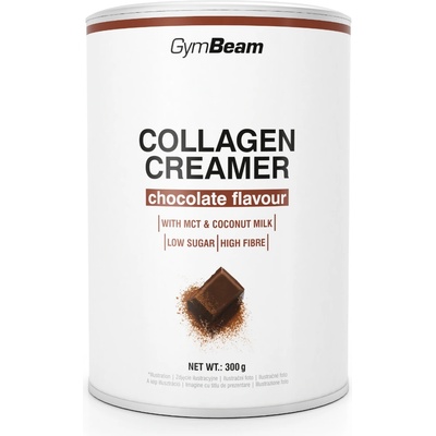 GymBeam Овкусител Collagen Creamer 300 g шоколад