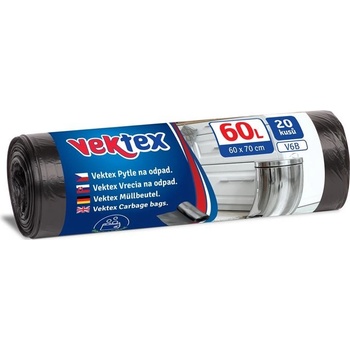 Vektex Pytel 60L 20ks 9 µm černé
