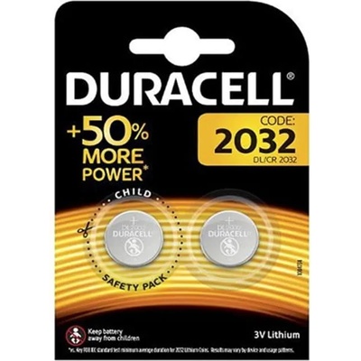 Duracell Батерии литиеви Duracell CB MES LM 2032, CR2032, 3V, 2 бр (2080180052)