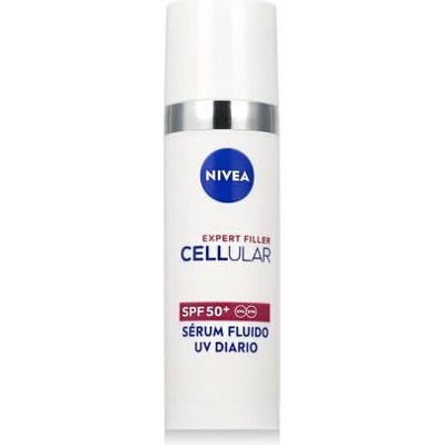 Nivea Cellular Expert Filler Daily UV Serum Fluid SPF50+ серум за лице 30 ml за жени