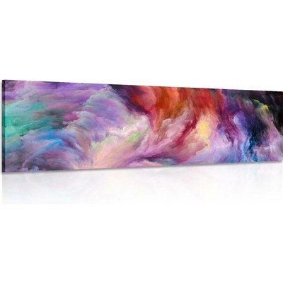 Obraz fantazie barev - 120x40