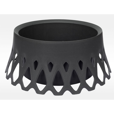 Plastia žardina samozavlažovací Roseta anthracite 40 cm